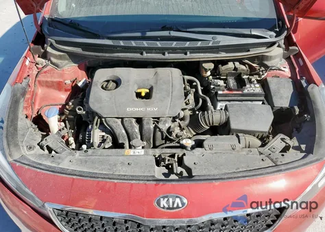 2017 Kia Forte Lx z USA, uszkodzony, nr VIN 3KPFL4A75HE153853